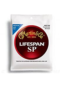 Amazon.com: Martin SP 7100 Phosphor Bronze Lifespan Coated Acoustic Strings  Light : Musical Instruments