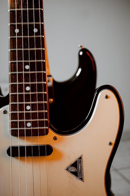 Free Close-Up Shot of Electric Guitars Stock Photo