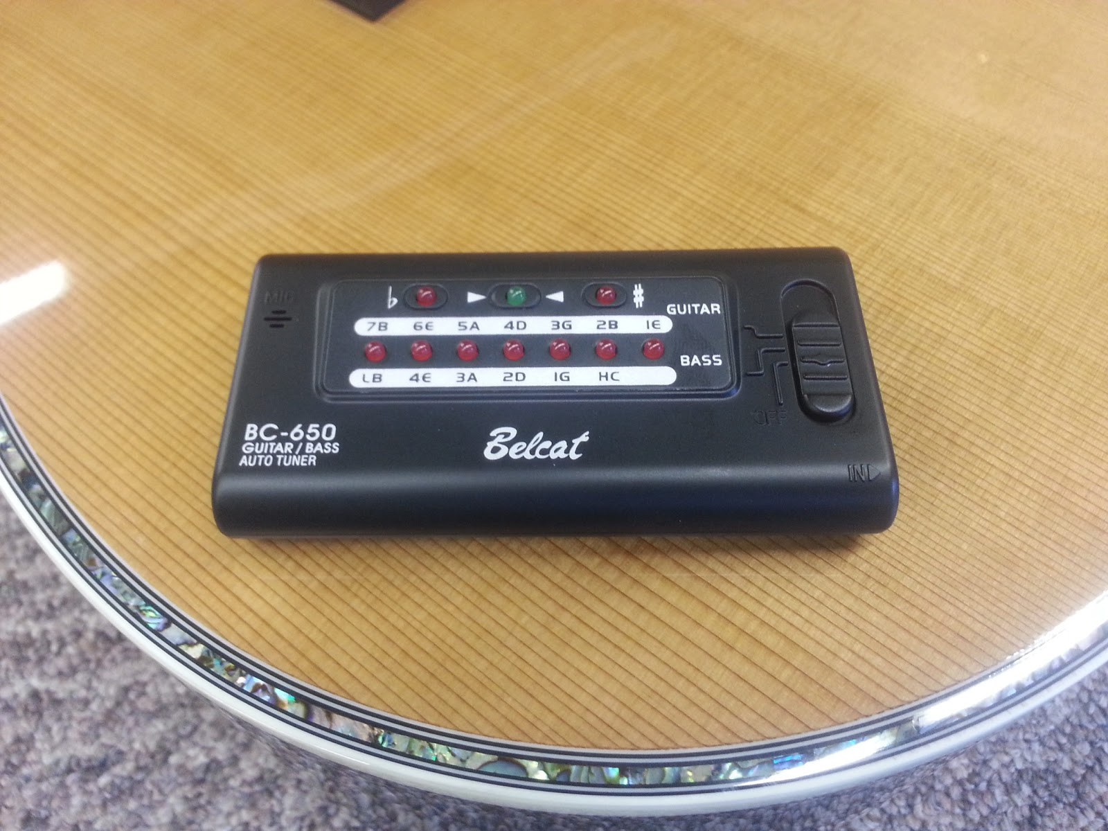 Zager High Accuracy Sonic Guitar Tuner
