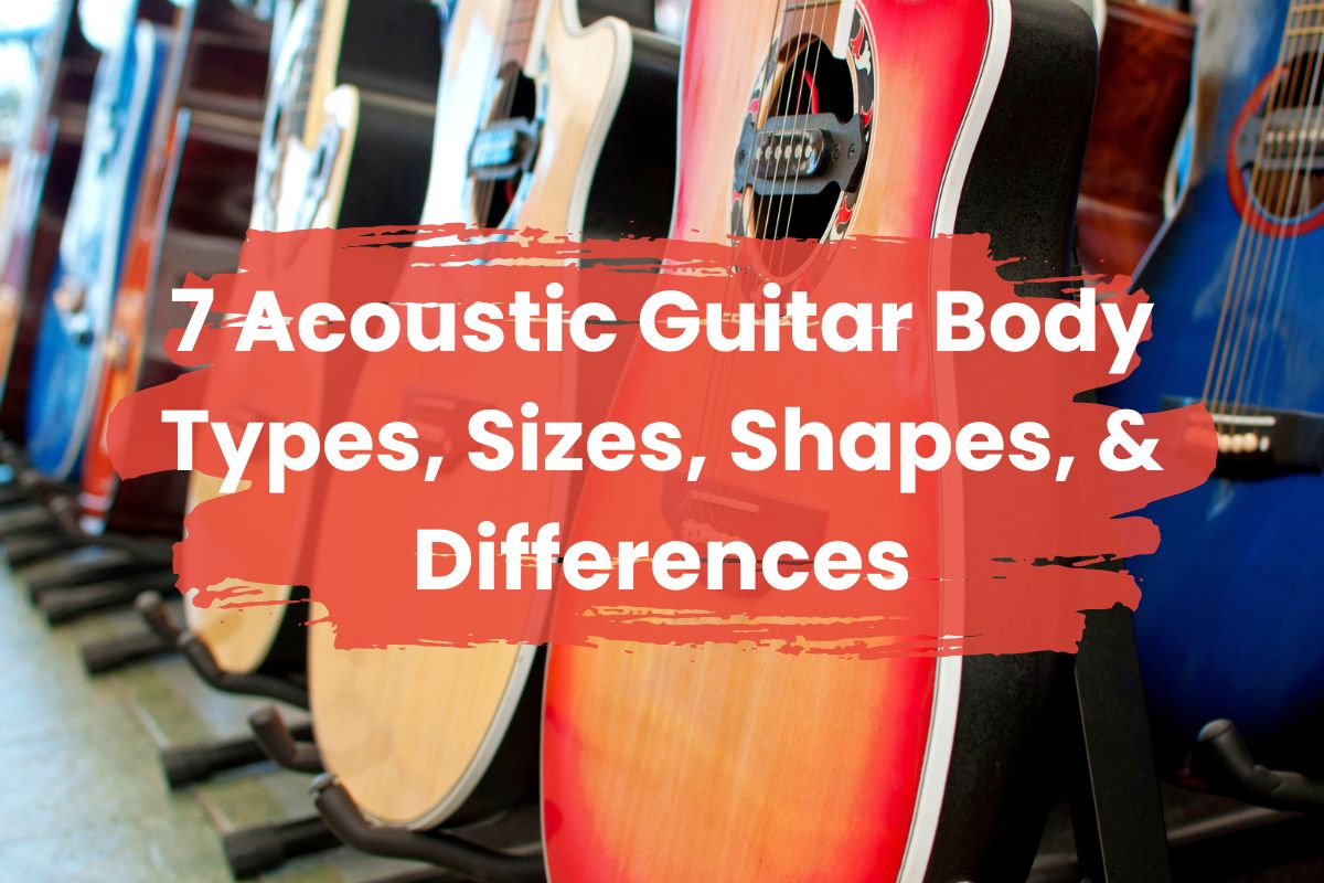 7 Acoustic Guitar Body Types, Sizes, Shapes, & Differences