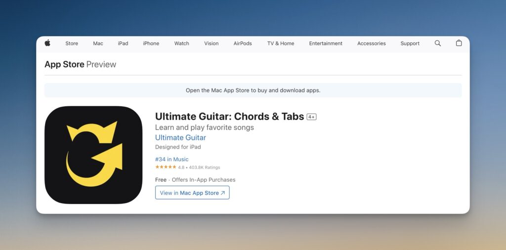 Ultimate Guitar: Chords & Tabs