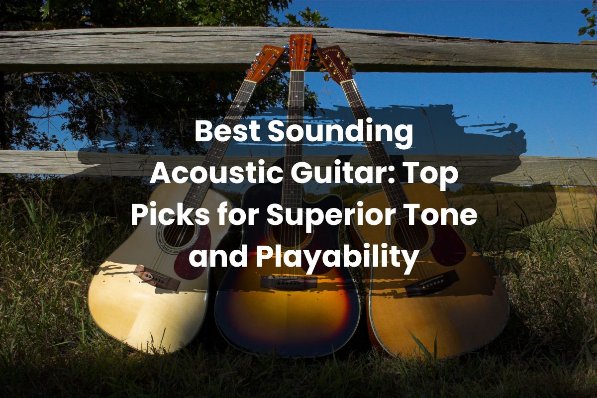 best sounding acoustic guitar