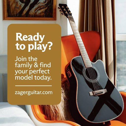 Ready to play Zager Guitar