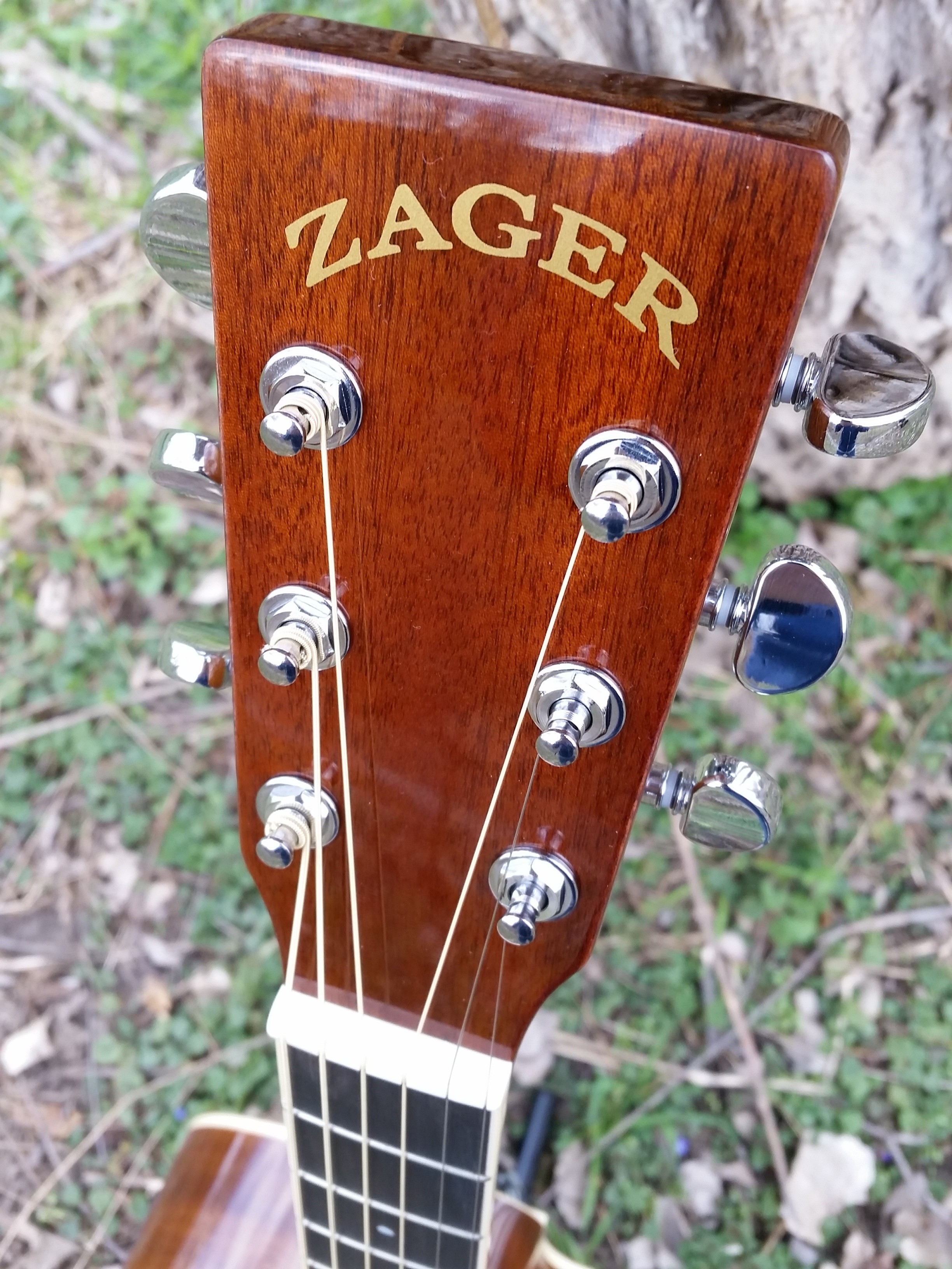 ZAD50CE Natural Guitar Zager Guitars