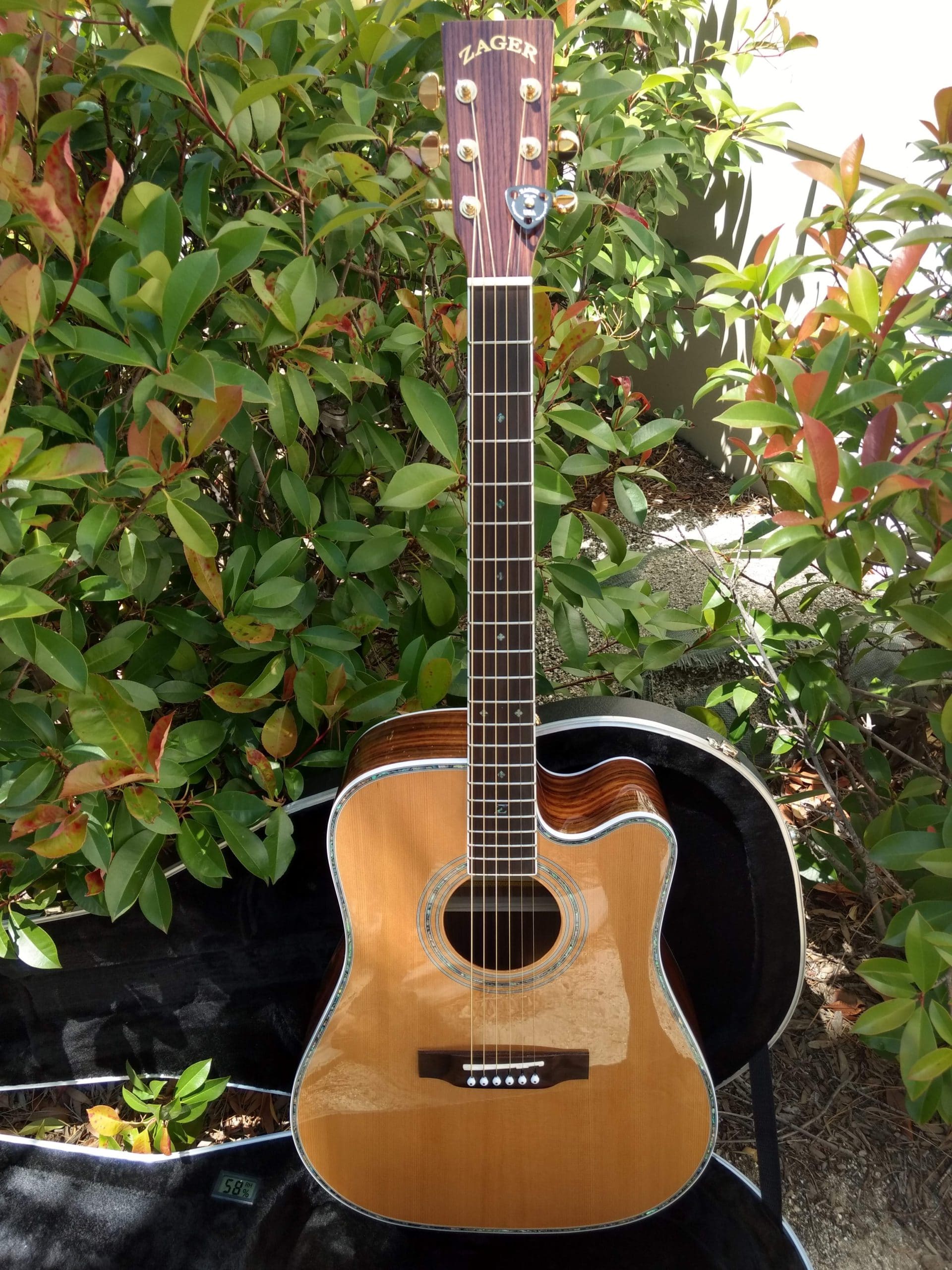 ZAD80CE Solid Cedar/Rosewood Acoustic Electric Pro Series (Discount)