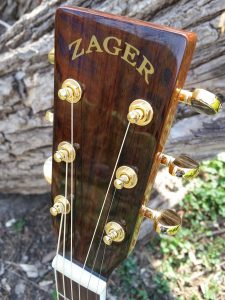 ZAD80CE Solid Cedar/Rosewood Acoustic Electric AURA Pro Series Smaller “OM” Size Left Handed