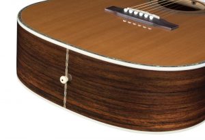 ZAD80 Solid Cedar/Rosewood Acoustic Pro Series Smaller “OM” Size