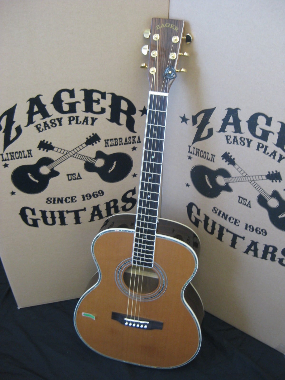 00045 80 OM Size Acoustic Discount Guitar Zager Guitars