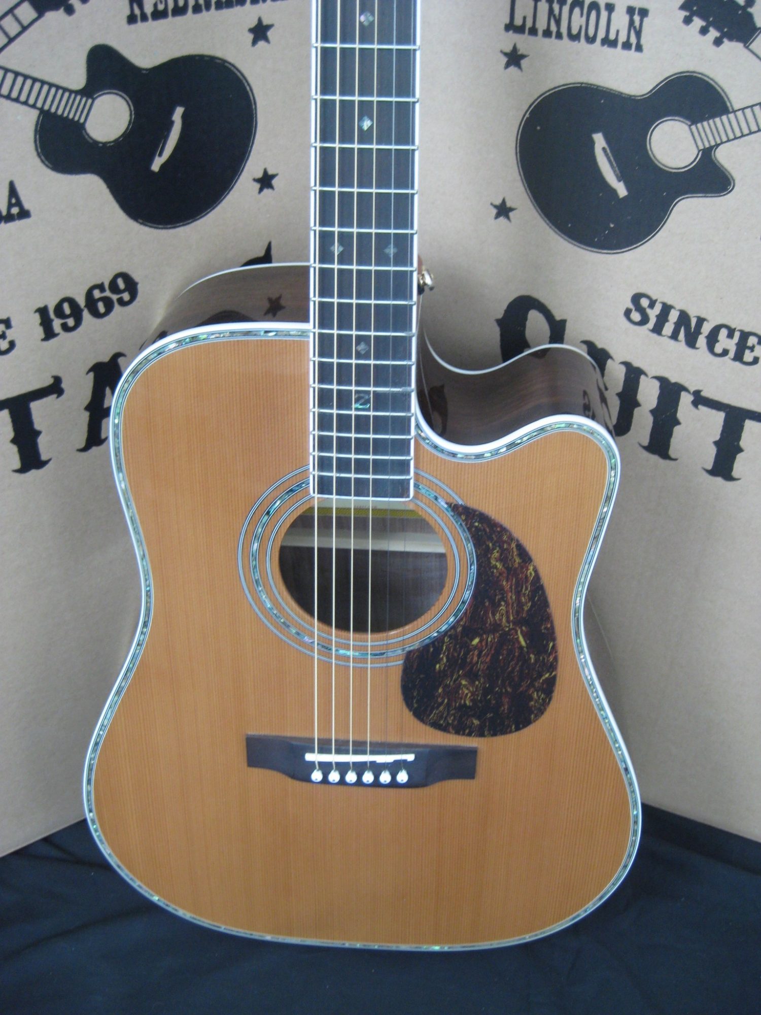 1782 80CE Aura Acoustic Electric Discount Guitar Zager Guitars