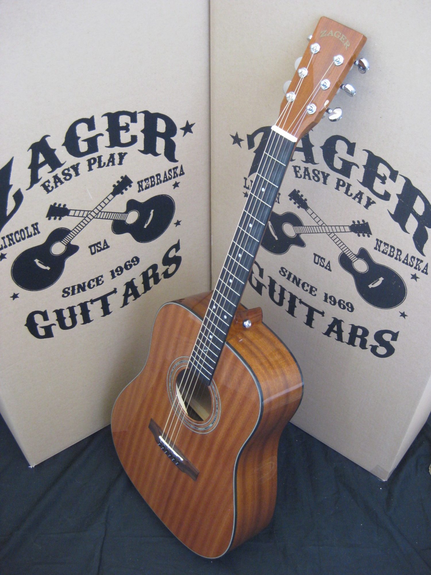 #1849 ZAD20 Mahogany Acoustic Discount Guitar