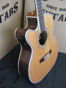 80CEOM Aura LH Acoustic Electric LEFT HANDED Guitar