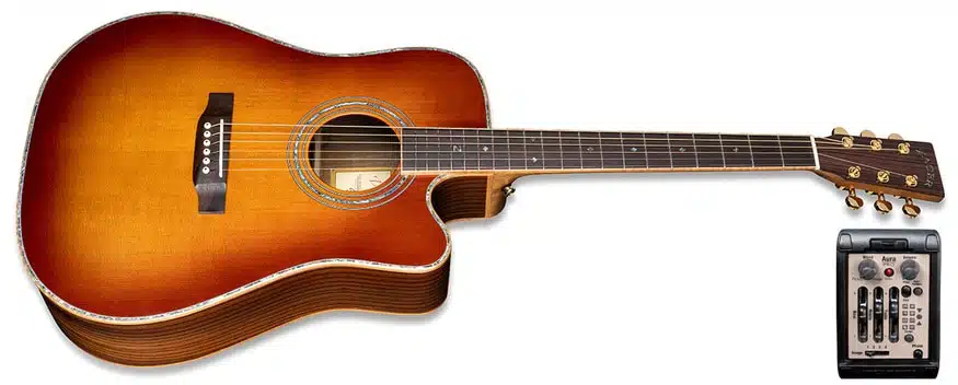 ZAD900CE Solid Spruce/Rosewood Acoustic Electric AURA 50th Anniversary Tobacco Sunburst Deal of the Day