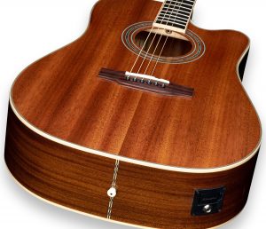 ZAD50CE Solid African Mahogany Acoustic Electric