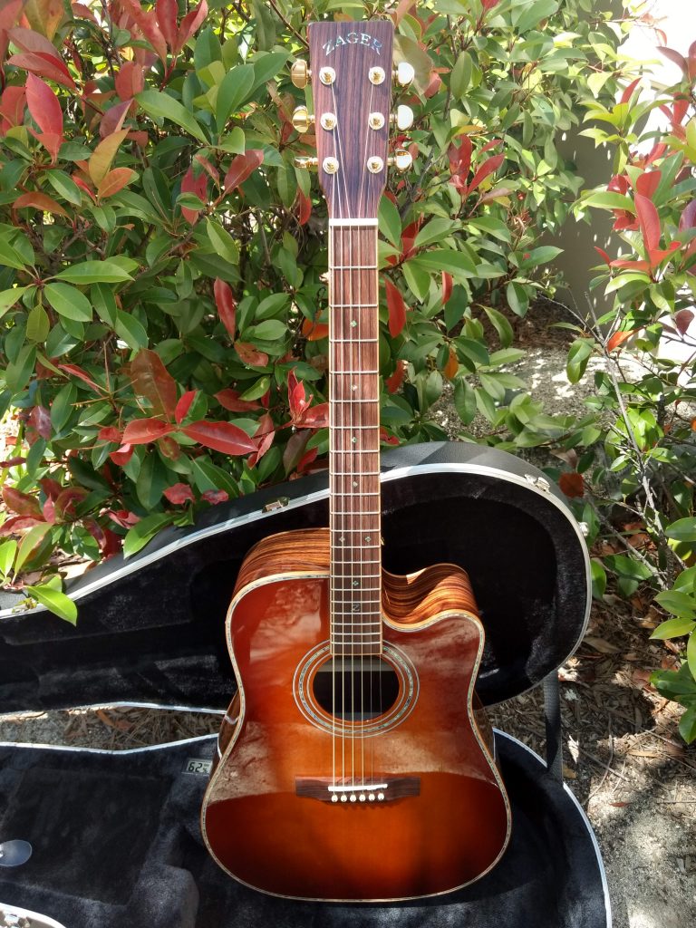 ZAD900CE Solid Spruce/Rosewood Acoustic Electric AURA Pro Series 50th Anniversary Tobacco Sunburst (Discount)