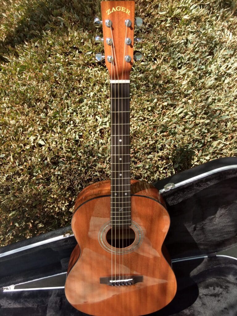 Parlor Size Solid African Mahogany Acoustic (Discount)