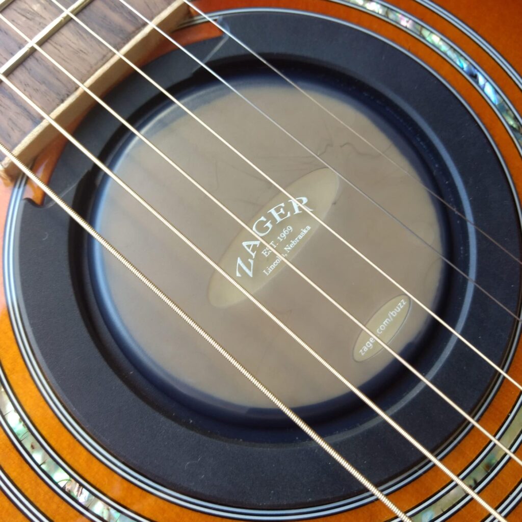 Zager Airtight Neoprene guitar humidification system