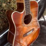 900CE Sunburst LH Acoustic Electric LEFT HANDED Guitar