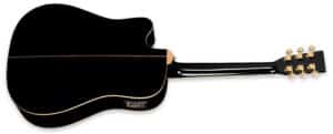 ZAD900CE Solid Spruce/Rosewood Acoustic Electric AURA Pro Series Black Lacquer Special Edition