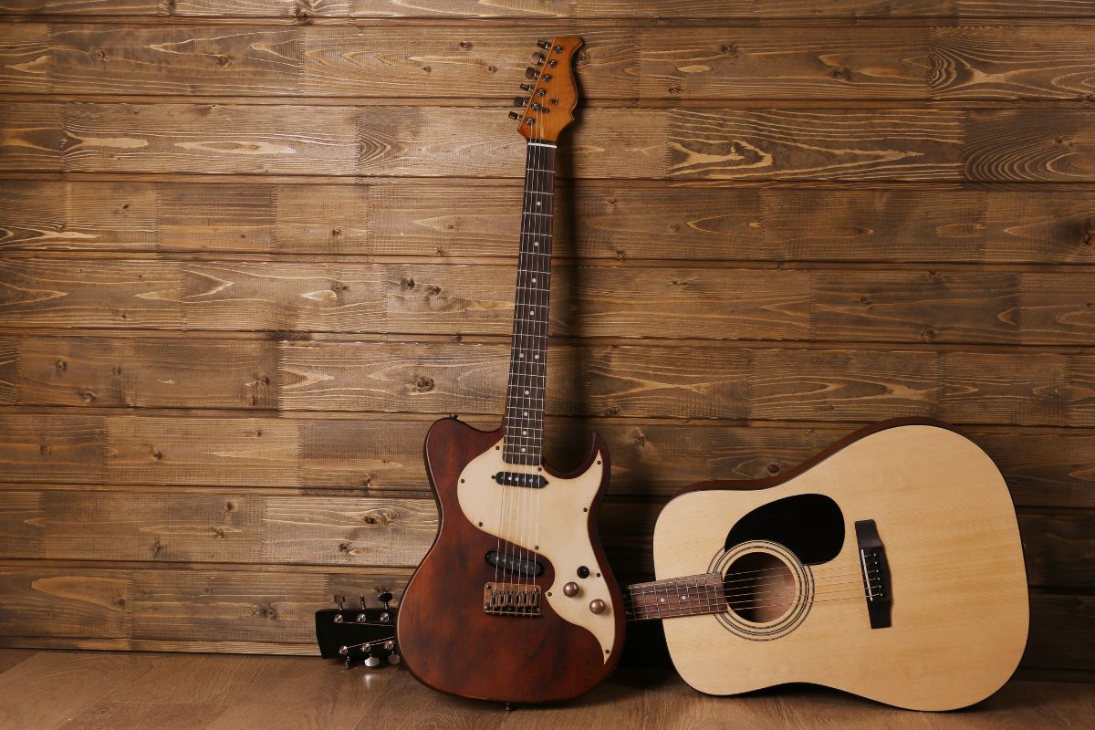 acoustic vs electric guitars