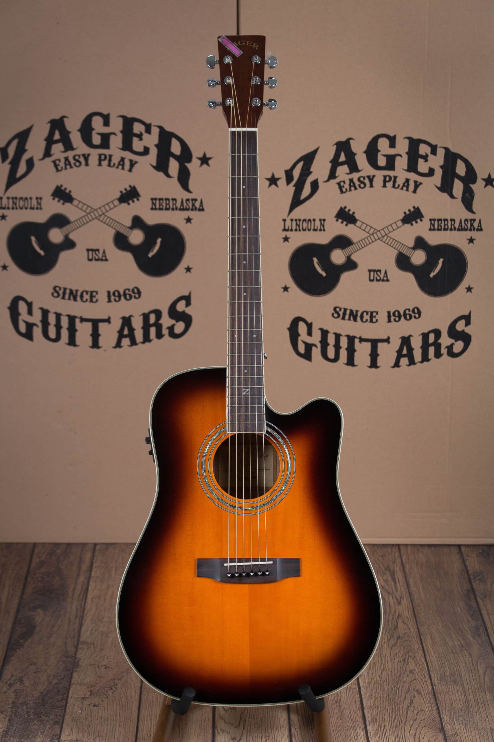 ZAGER ZAD-50CE BK エレアコ ZAGER ZAD-50CE BK エレアコ