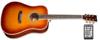 ZAD900E Solid Spruce/Rosewood Acoustic Electric AURA Full Box 50th Anniversary Tobacco Sunburst Pro Series