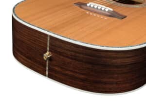 ZAD80CE Solid Cedar/Rosewood Acoustic Electric Left Handed