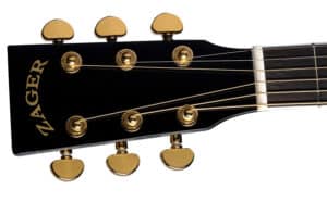 ZAD80CE “AURA” Black Lacquer Special Edition Solid Cedar/Rosewood Acoustic Electric Pro Series Left Handed