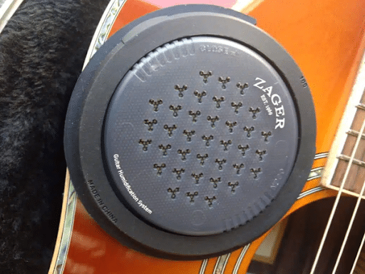 sponge humidifier with guitar