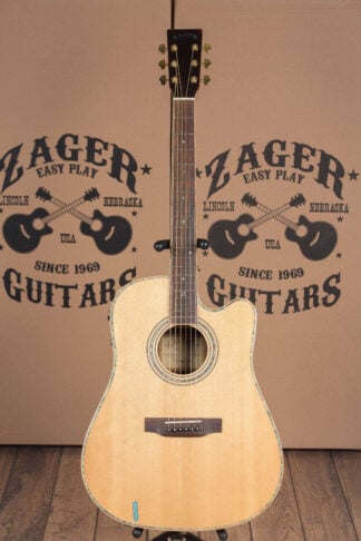 ZAD900CE Solid Spruce/Rosewood Acoustic Electric AURA Pro Series