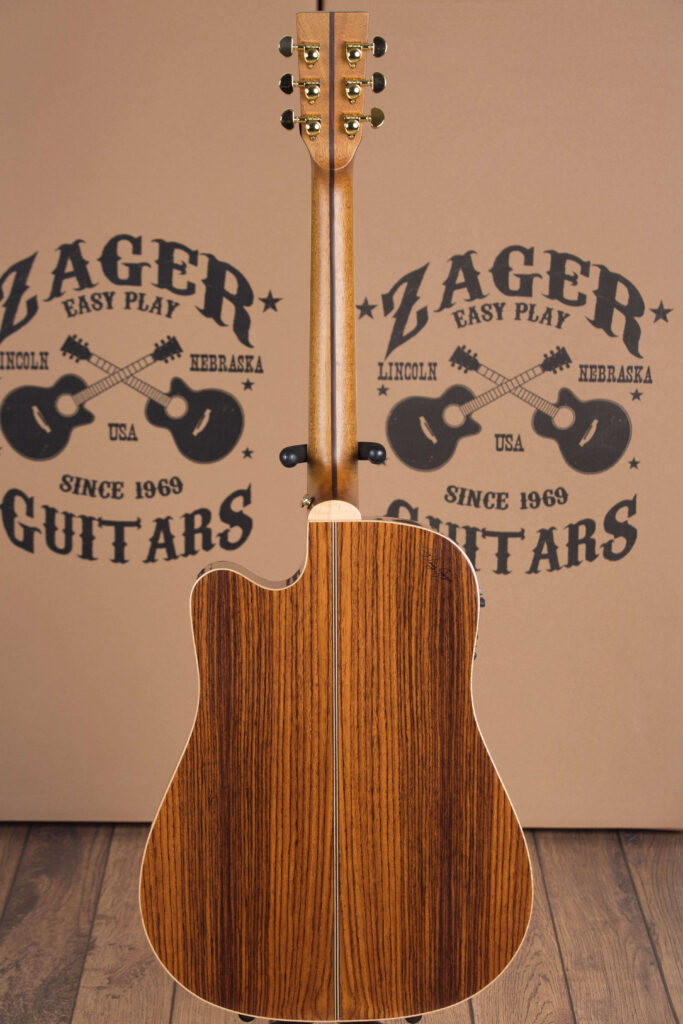 ZAD900CE Solid Spruce/Rosewood Acoustic Electric AURA Pro Series