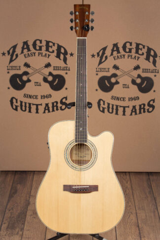 ZAD50CE Solid Spruce/Mahogany Acoustic Electric Natural