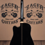 ZAD900CE Solid Spruce/Rosewood Acoustic Electric AURA Limited Edition Black Lacquer Pro Series (Discount)