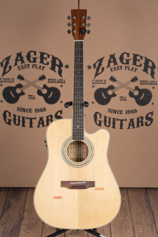 ZAD50CE Solid Spruce/Mahogany Acoustic Electric Natural