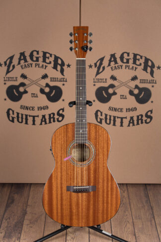 38 inch Parlor Size Solid African Mahogany Acoustic