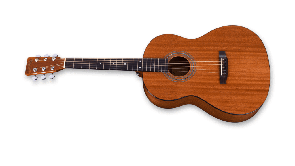 38 inch Parlor Size Solid African Mahogany Acoustic Left Handed