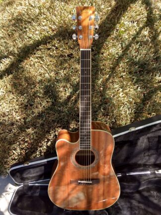 ZAD50CE Solid African Mahogany Acoustic Electric Left Handed (Discount)